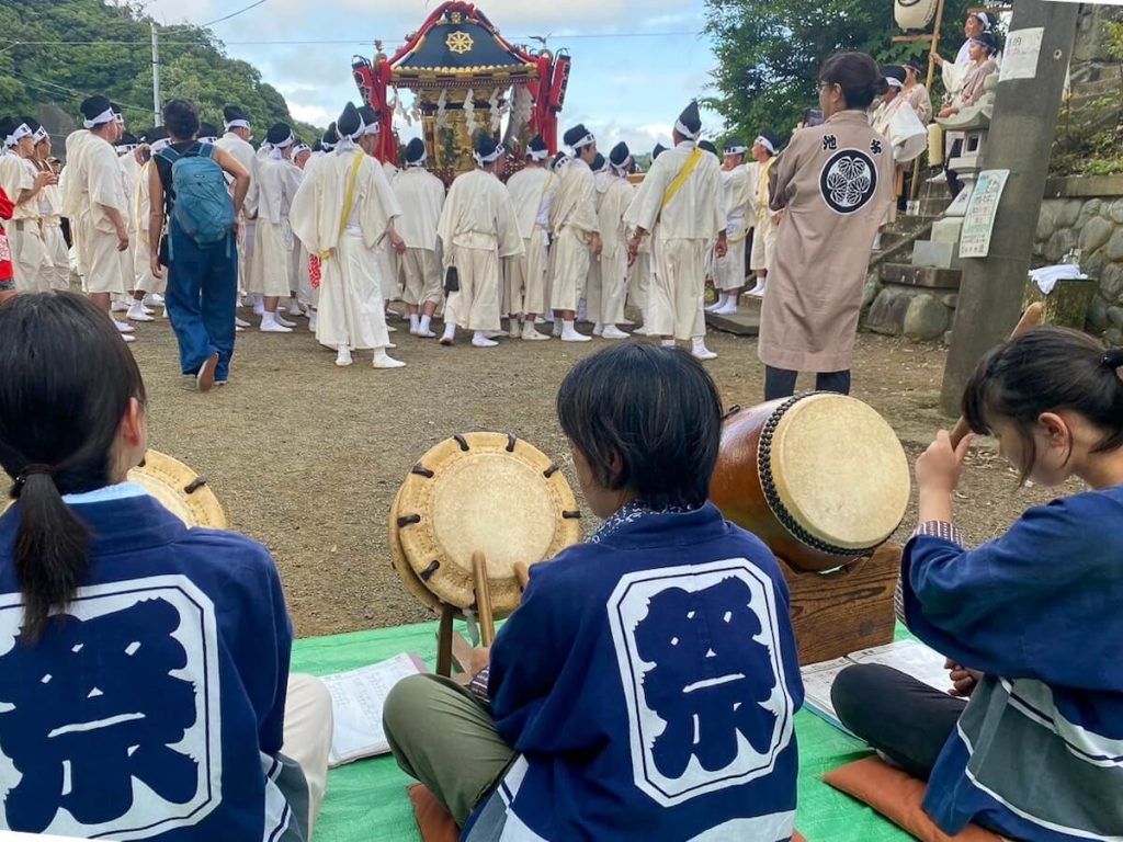 池子囃子保存会（神奈川県逗子市）