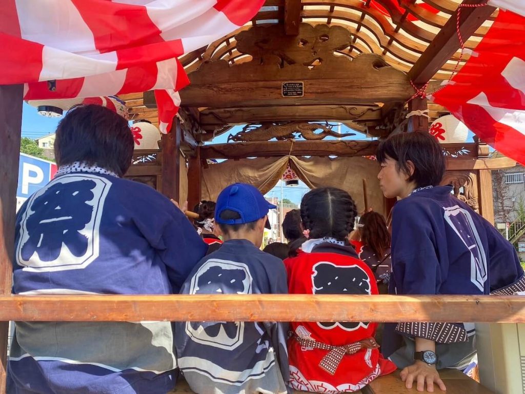 池子囃子保存会（神奈川県逗子市）