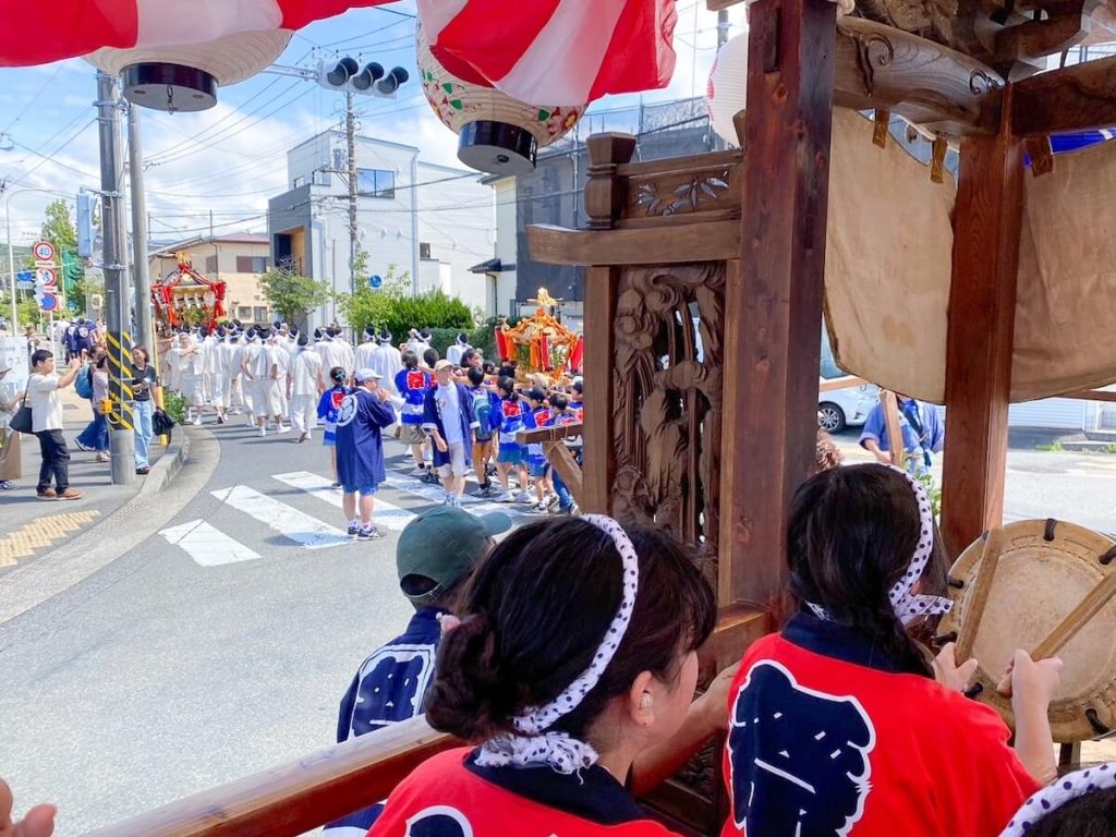 池子囃子保存会（神奈川県逗子市）