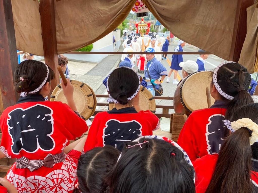 池子囃子保存会（神奈川県逗子市）