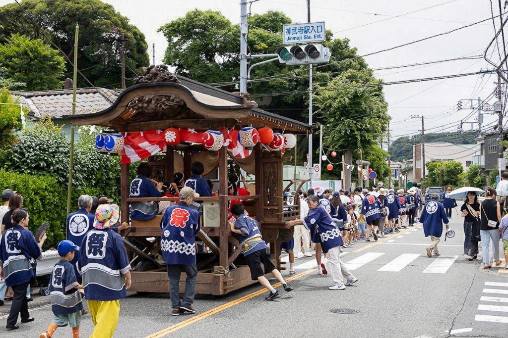 池子囃子保存会（神奈川県逗子市）