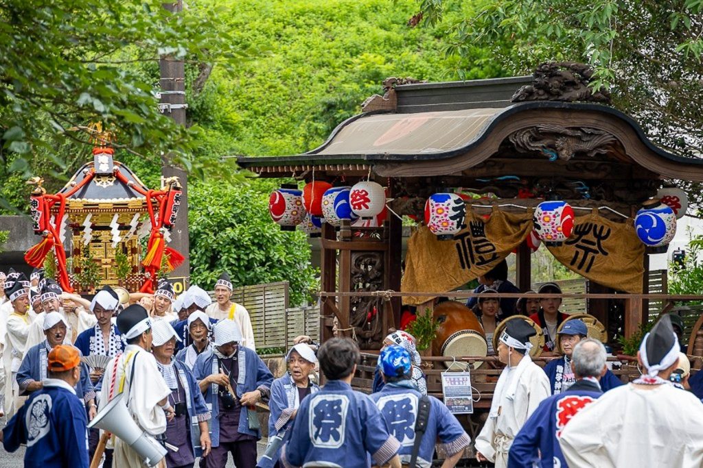 池子囃子保存会（神奈川県逗子市）