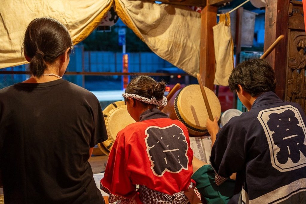 池子囃子保存会（神奈川県逗子市）