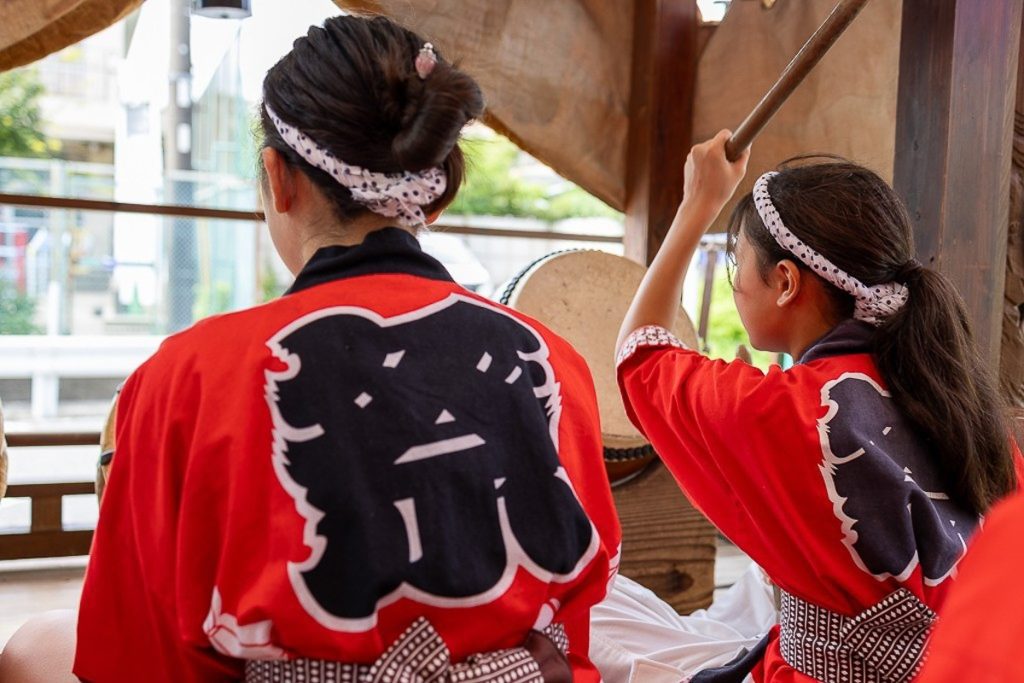 池子囃子保存会（神奈川県逗子市）