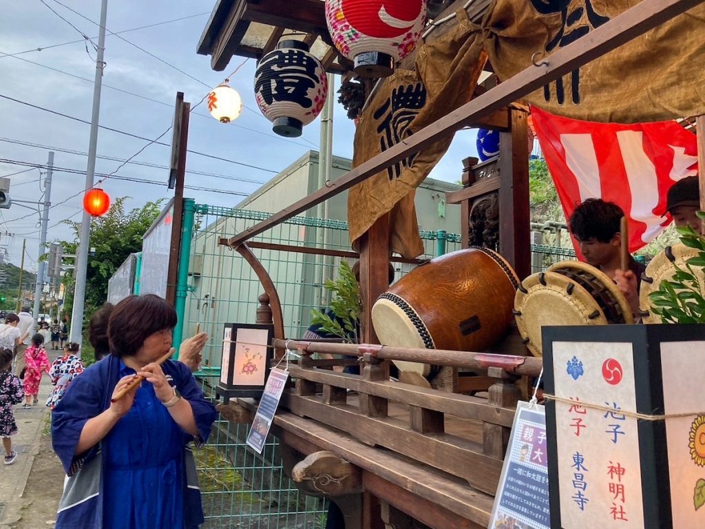 池子囃子保存会（神奈川県逗子市）